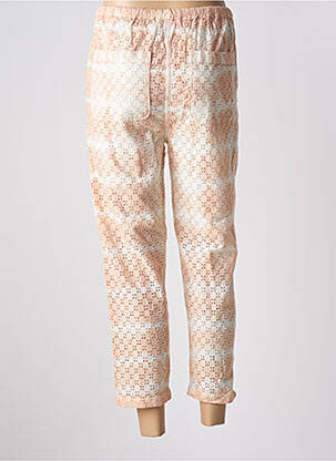 Pantalon 7/8 talie elastică roz CHARLIE JOE femeie