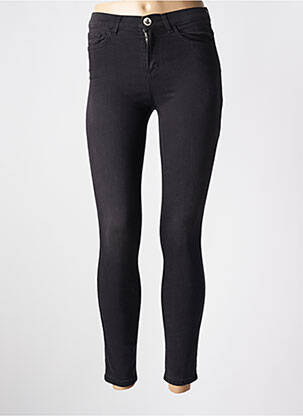 Pantalon slim conic negru ELISA CAVALETTI femeie