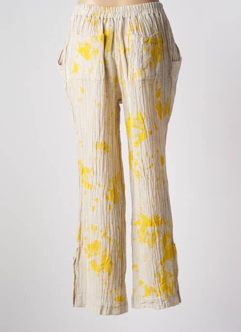 Pantalon drept bej LUUKAA femeie