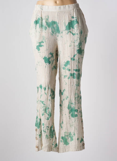 Pantalon drept bej LUUKAA femeie