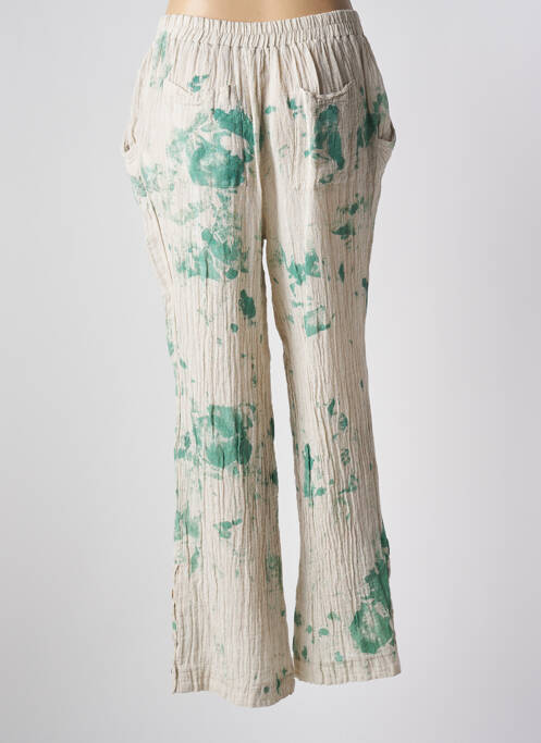 Pantalon drept bej LUUKAA femeie