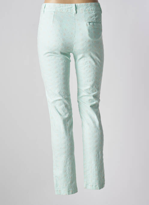 Pantalon slim verde SUNDAY femeie