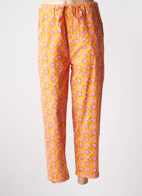 Pantalon 7/8 portocaliu CHARLIE JOE femeie