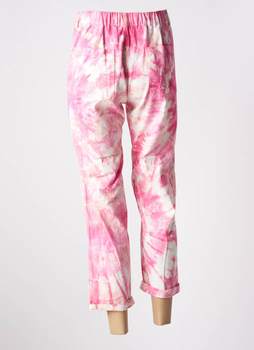 Pantalon drept roz CHARLIE JOE femeie