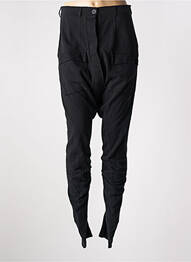 Sarouel elasticitate talie înaltă negru BLACK LABEL femeie