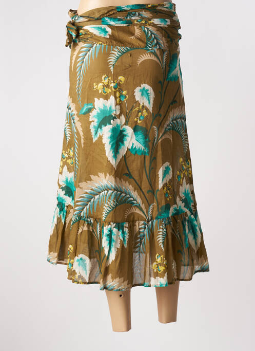 Fustă midi maro DIEGA femeie