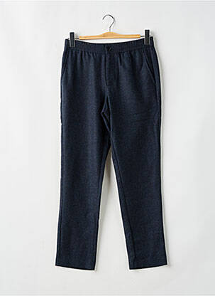 Pantalon slim țesătură melanj mărime normală albastru JACK & JONES bărbat