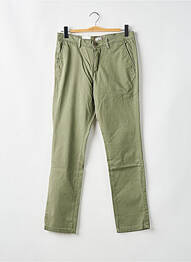 Pantalon chino elasticitate verde JACK & JONES bărbat