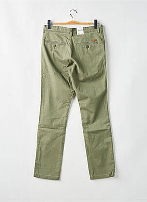 Pantalon chino elasticitate verde JACK & JONES bărbat