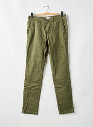 Pantalon chino elasticitate verde închis JACK & JONES homme