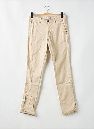 Pantalon chino elasticitate bej deschis JACK & JONES bărbat