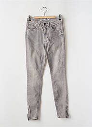 Blugi skinny elasticitate talie joasă gri ONLY femeie