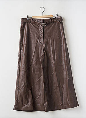 Pantalon trei sferturi maro GUESS femeie