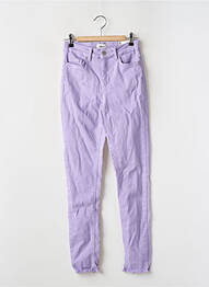 Blugi skinny talie înaltă talie înaltă violet ONLY femeie