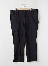 Pantalon 7/8 țesătură poplin mărime normală negru STREET ONE femeie