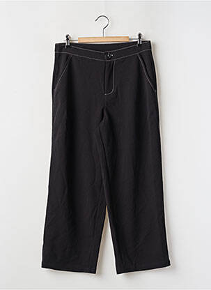 Pantalon 7/8 talie înaltă talie înaltă negru JACQUELINE DE YONG femeie