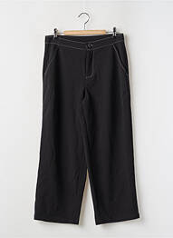 Pantalon 7/8 talie înaltă talie înaltă negru JACQUELINE DE YONG femme