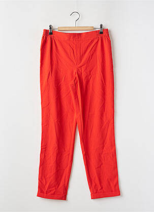 Pantalon drept roșu JACQUELINE DE YONG femeie