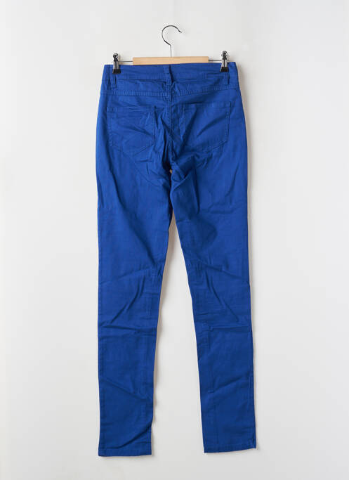 Blugi cu croială slim albastru PIECES femeie