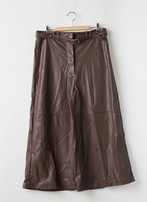 Pantalon trei sferturi maro GUESS femeie