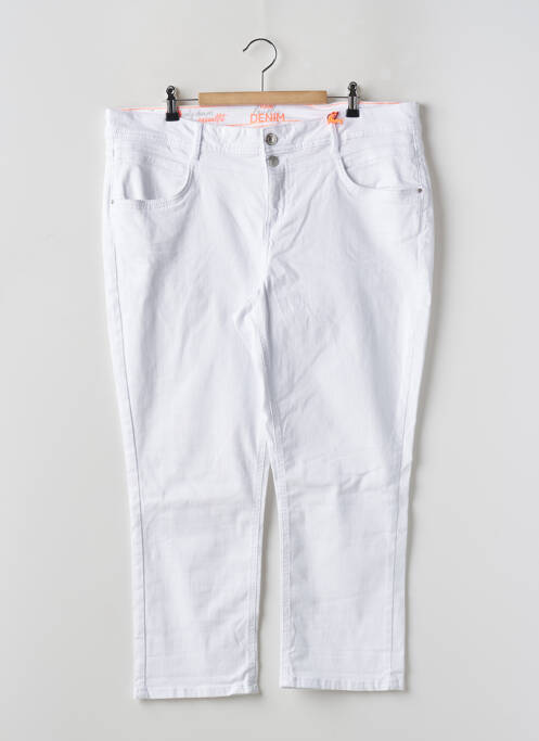 Blugi cu croială slim alb STREET ONE femeie