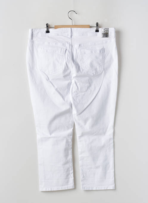 Blugi cu croială slim alb STREET ONE femeie