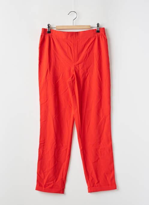 Pantalon drept roșu JACQUELINE DE YONG femeie