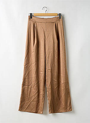 Pantalon larg auriu BELLITA femeie