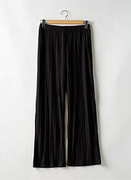 Pantalon larg mărime normală mărime normală negru GARCOA femme