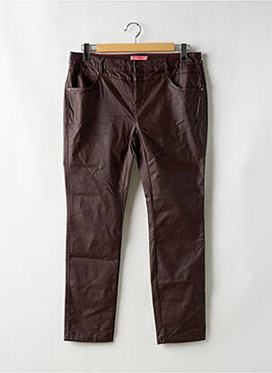 Blugi cu croială slim roșu STREET ONE femeie