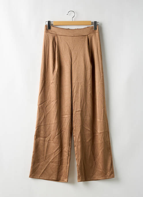 Pantalon larg auriu BELLITA femeie