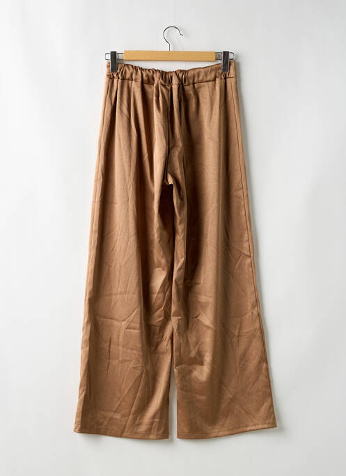 Pantalon larg auriu BELLITA femeie