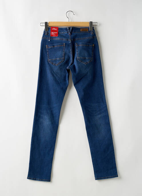 Blugi cu croială slim albastru S.OLIVER femeie