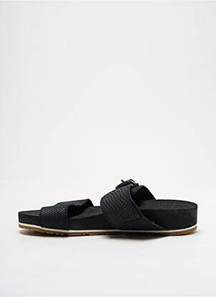Mulete/saboți țesătură satinată toc plat până la 3 cm negru TIMBERLAND femeie