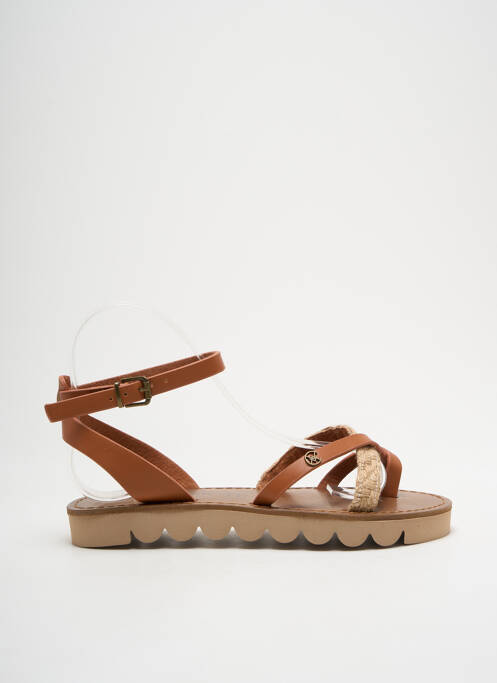 Șlapi maro CHATTAWAK femeie