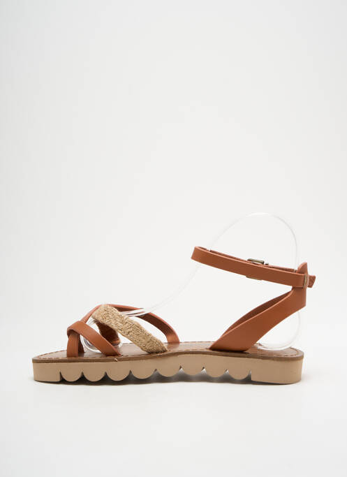 Șlapi maro CHATTAWAK femeie