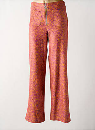 Pantalon larg portocaliu MD'M femeie