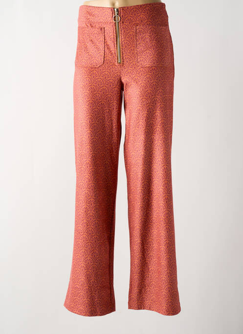 Pantalon larg portocaliu MD'M femeie