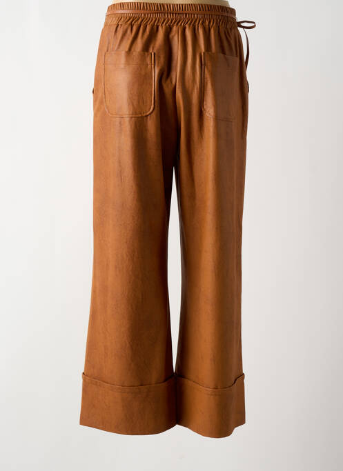 Pantalon larg maro CAROLINE BISS femeie