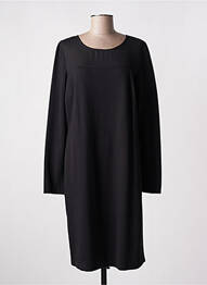 Rochie midi mâneci lungi mâneci lungi negru DIANA GALLESI femme