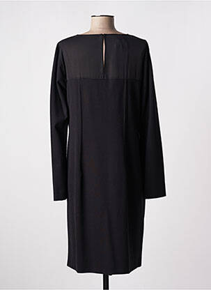 Rochie midi mâneci lungi mâneci lungi negru DIANA GALLESI femeie