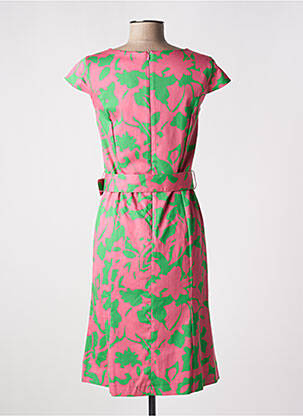 Rochie midi mâneci scurte mâneci scurte roz MORE & MORE femeie