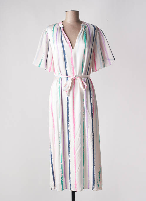 Rochie lungă alb COSTA 8 MANI femeie