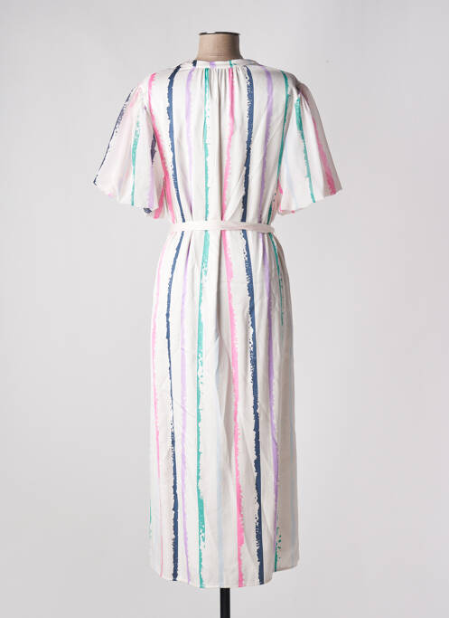 Rochie lungă alb COSTA 8 MANI femeie