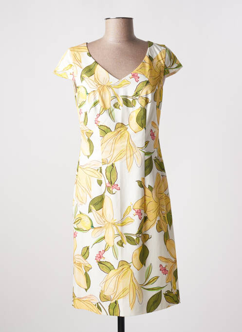 Rochie scurtă galben COMMA, femeie