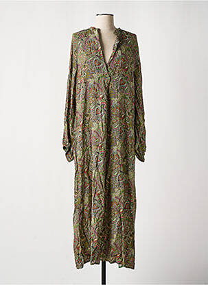 Rochie lungă verde BANDITAS FROM MARSEILLE femeie