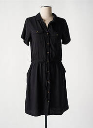 Rochie scurtă mâneci scurte mâneci scurte negru DEELUXE femme