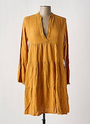 Rochie midi galben BANDITAS FROM MARSEILLE femeie