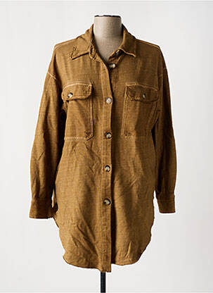 Tunică mâneci lungi maro BANDITAS FROM MARSEILLE femeie