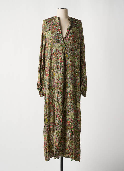 Rochie lungă verde BANDITAS FROM MARSEILLE femeie